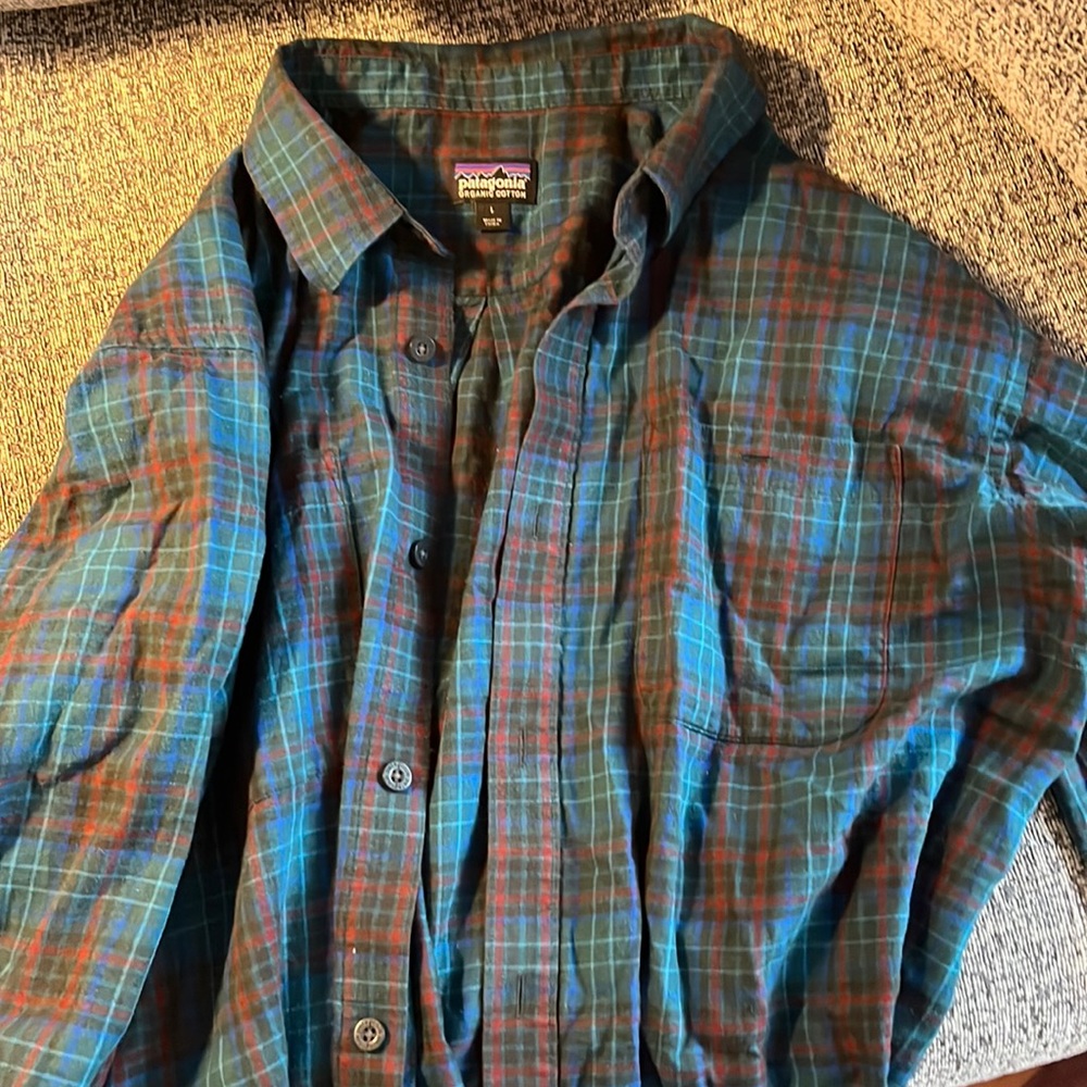 Patagonia Organic Cotton L/S Shirt Large